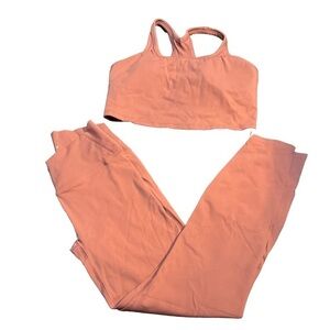Coral Jed North leggings (XS) and sports bra (S)